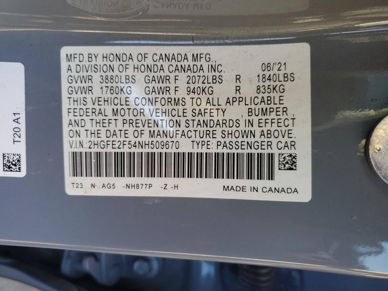 2022 Honda Civic - Image 12