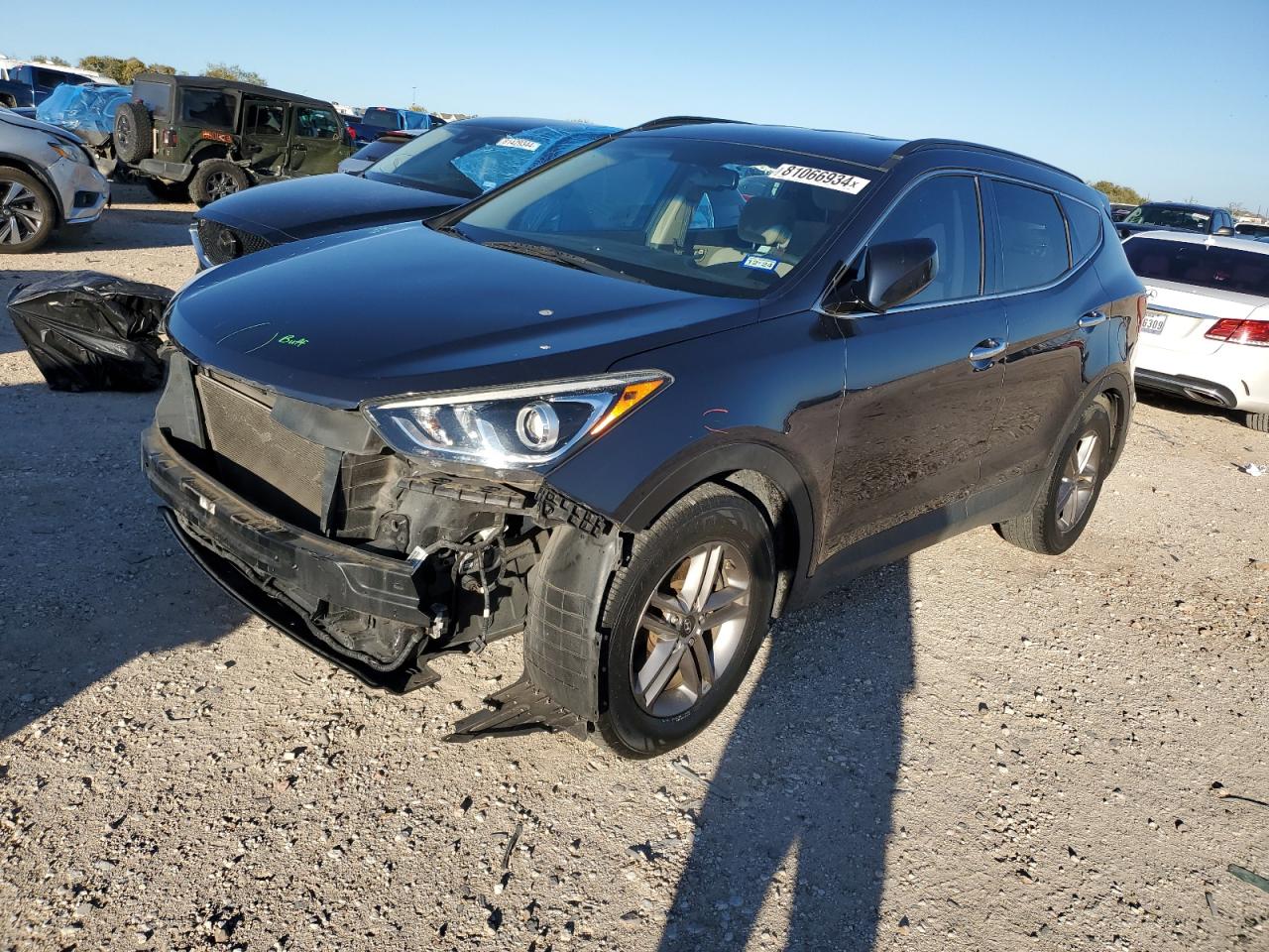 2017 Hyundai Santa Fe Sport VIN: 5NMZU3LBXHH020553 Lot: 81066934