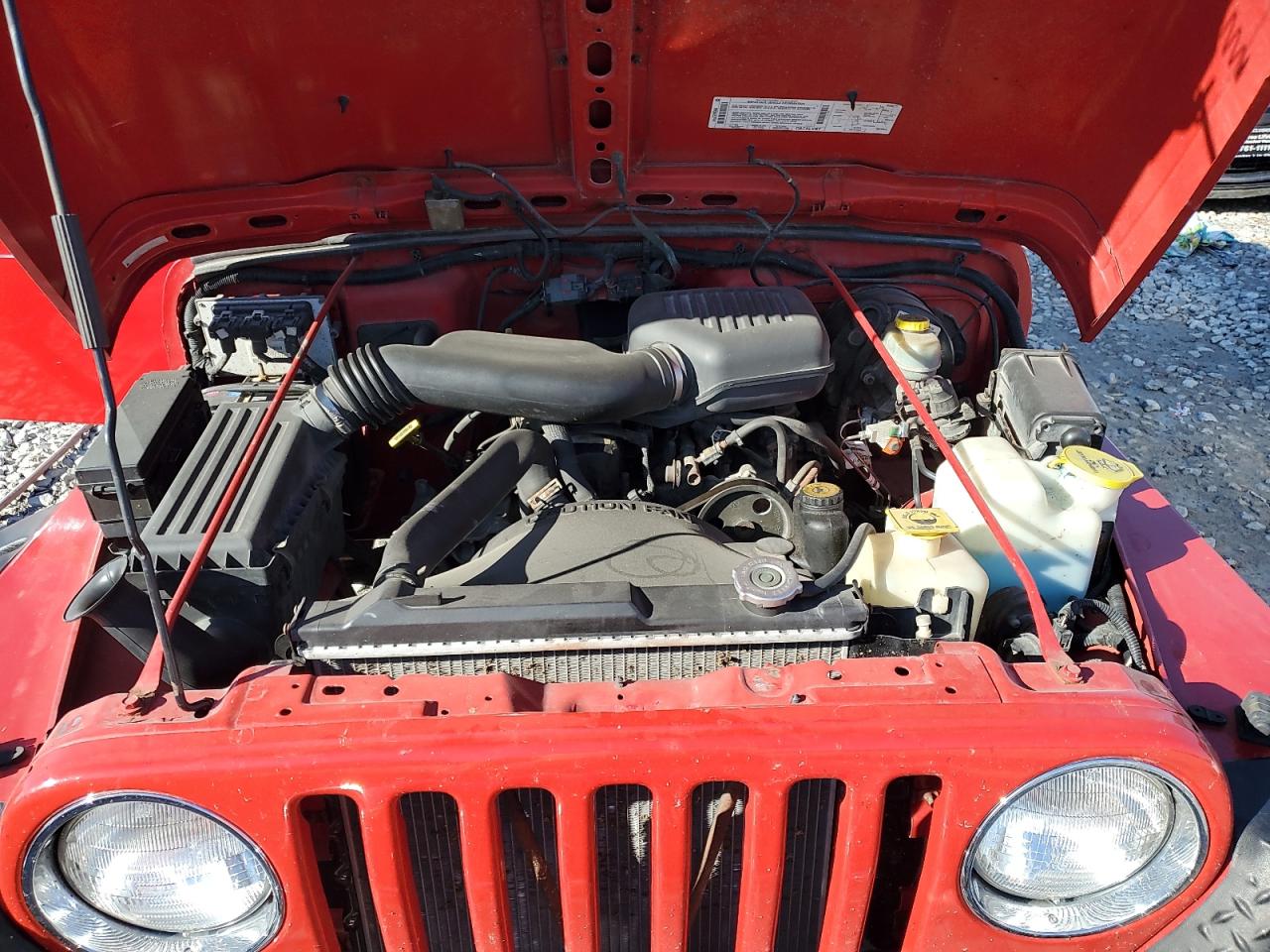 2000 Jeep Wrangler / Tj Se VIN: 1J4FA29P0YP760123 Lot: 80240274