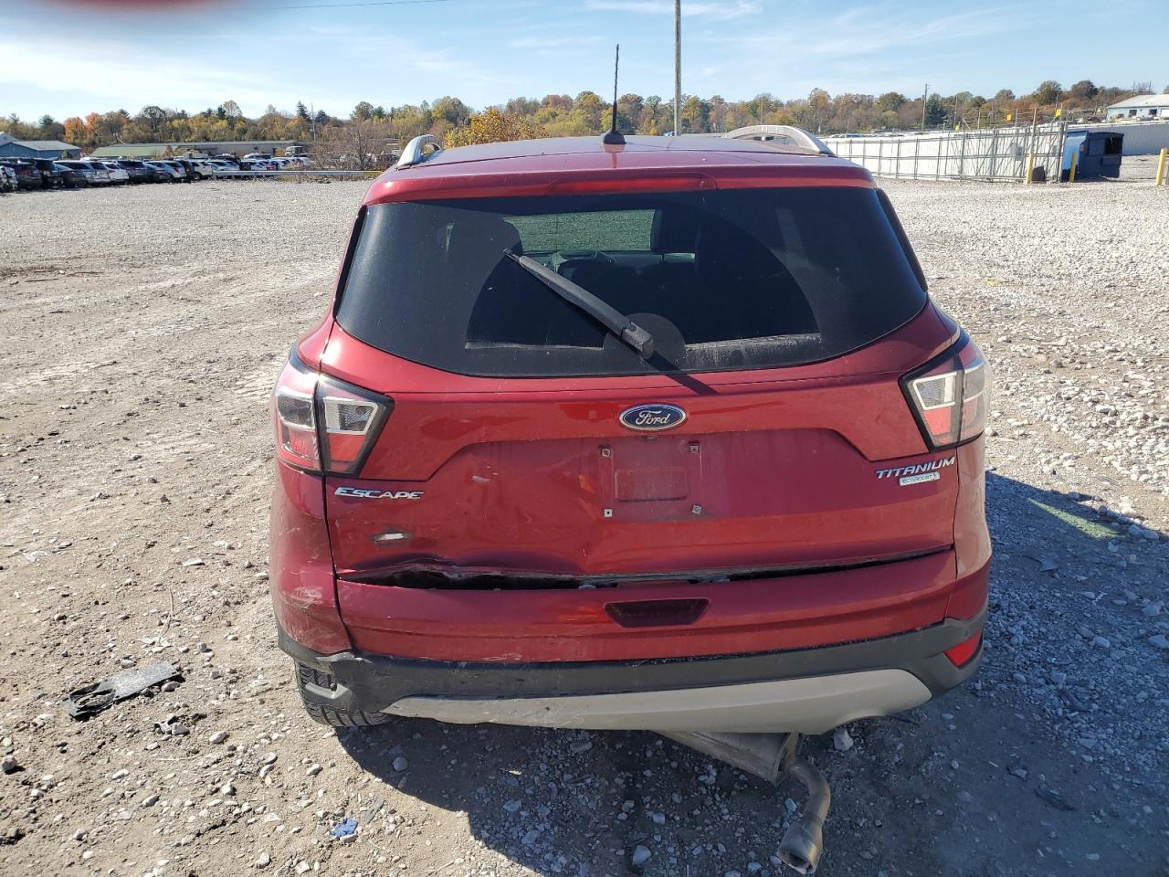 2017 Ford Escape Titanium VIN: 1FMCU0JD6HUB87828 Lot: 78678654