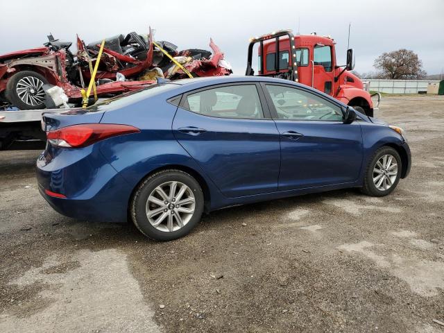  HYUNDAI ELANTRA 2016 Синий