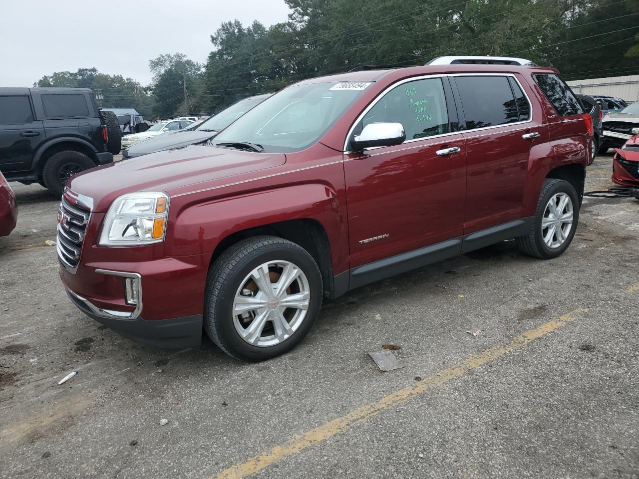 2017 GMC Terrain Slt VIN: 2GKFLPE32H6173782 Lot: 79685494