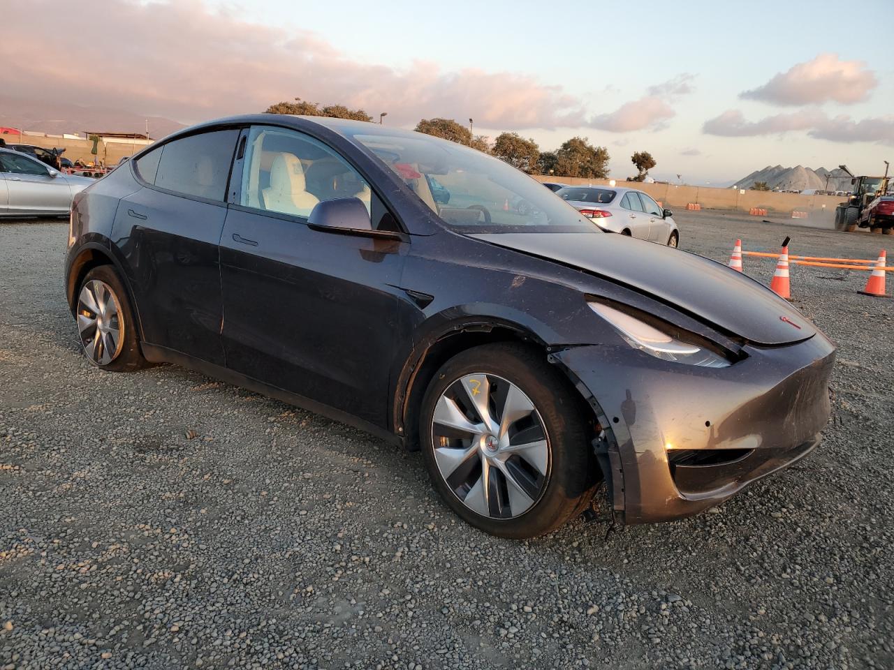 VIN 5YJYGDEE6LF053592 2020 TESLA MODEL Y no.4