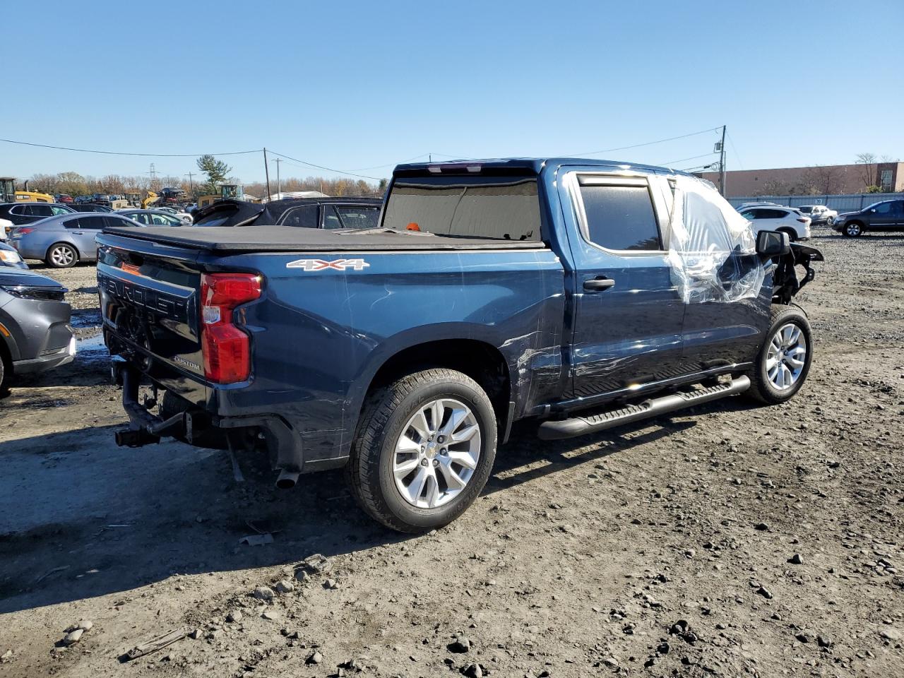 2022 Chevrolet Silverado K1500 Custom VIN: 1GCPDBEK9NZ522492 Lot: 77670804