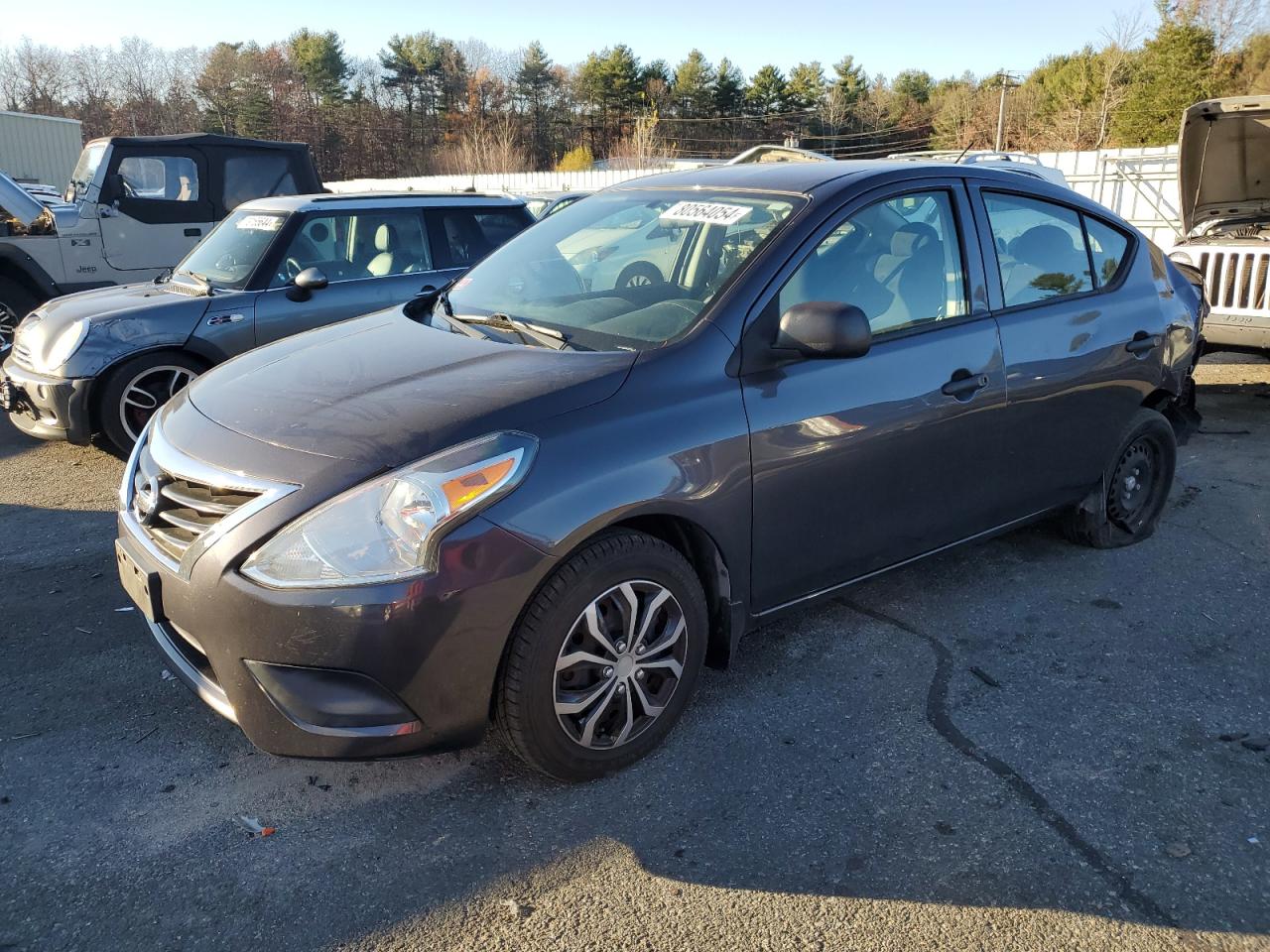 VIN 3N1CN7AP2FL841237 2015 NISSAN VERSA no.1