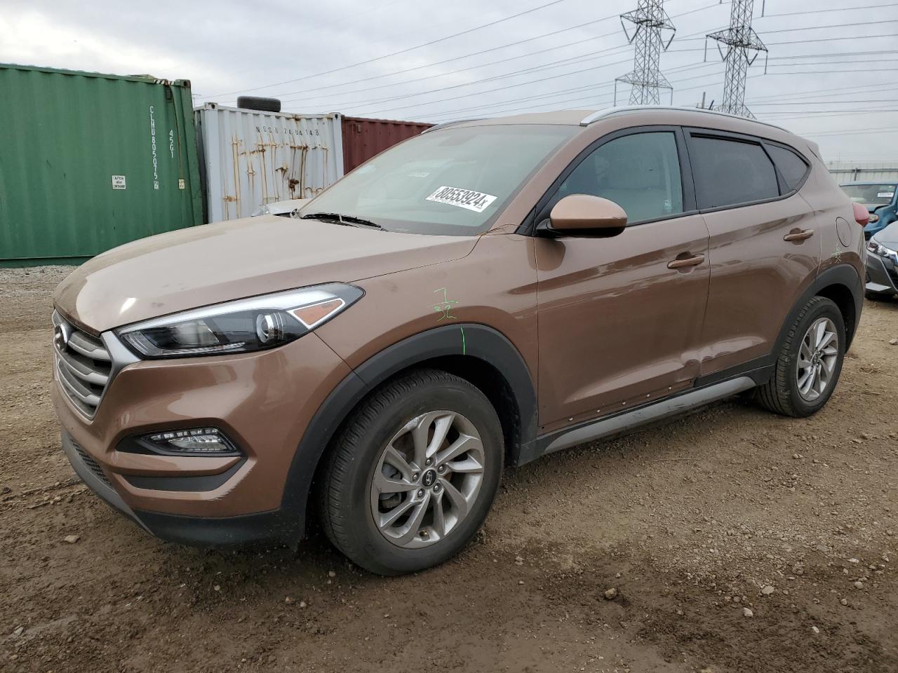 KM8J33A40HU344782 2017 HYUNDAI TUCSON - Image 1