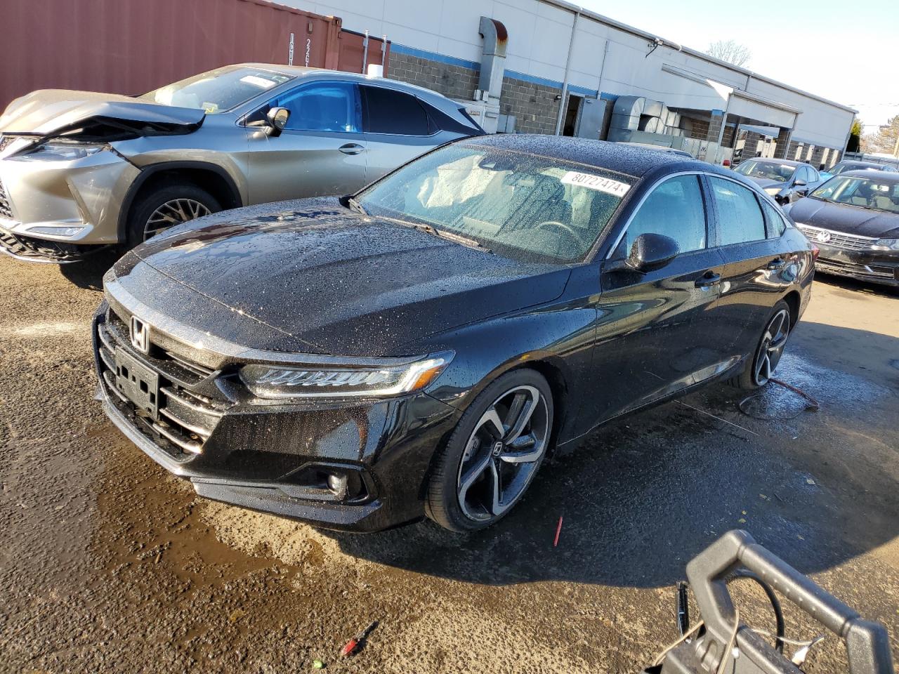 2021 Honda Accord Sport zu verkaufen in New Britain, CT - Side