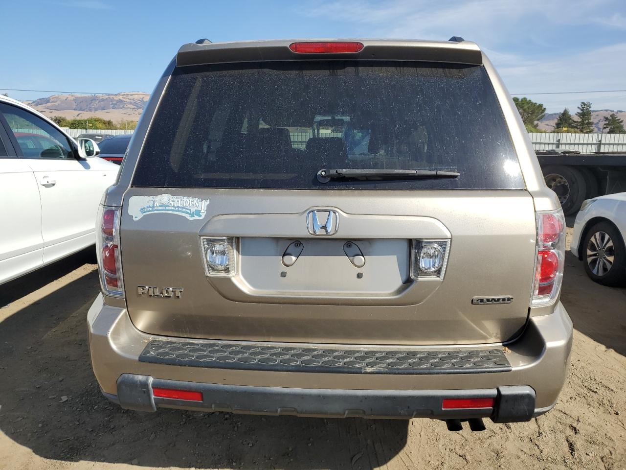 2006 Honda Pilot Ex VIN: 2HKYF18436H523894 Lot: 78958504