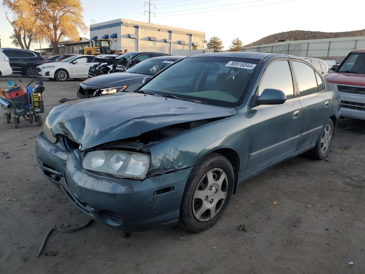 2002 Hyundai Elantra Gls en Venta en Albuquerque, NM - Front End