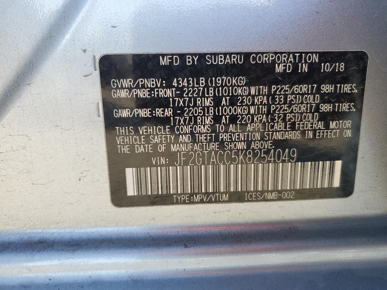 2019 Subaru XV - Image 14