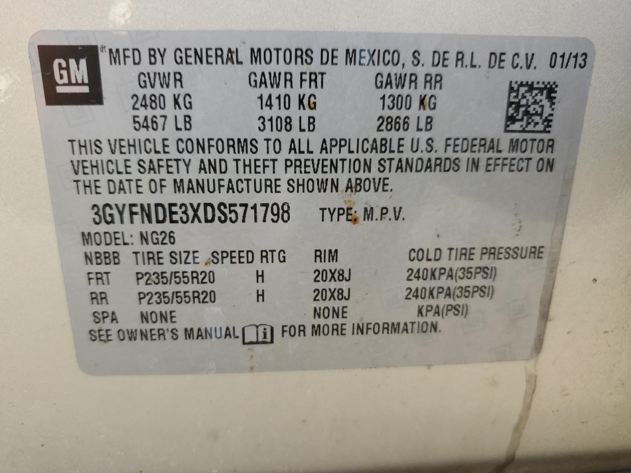2013 Cadillac SRX - Image 12