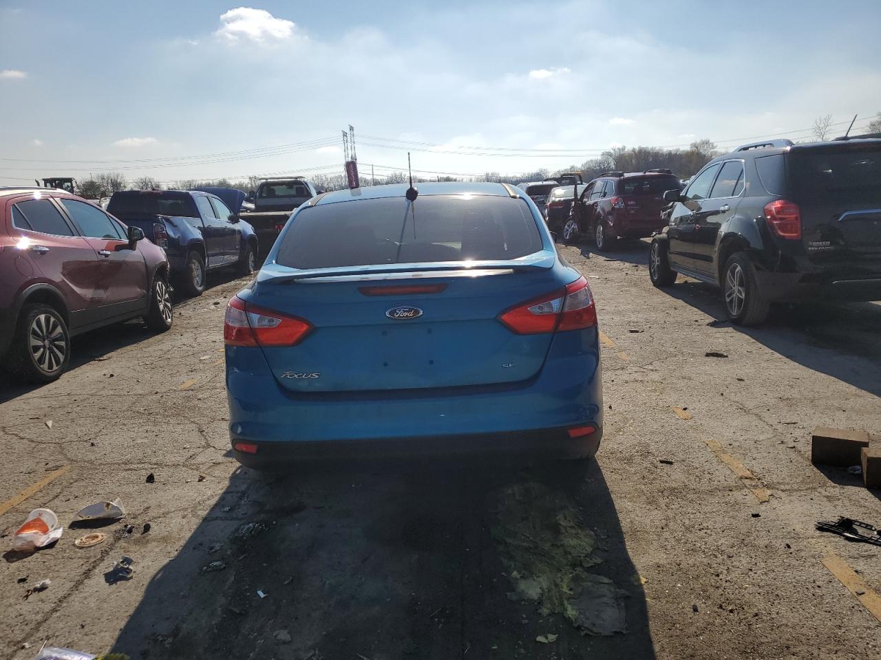 2012 Ford Focus Se VIN: 1FAHP3F20CL309646 Lot: 81126554