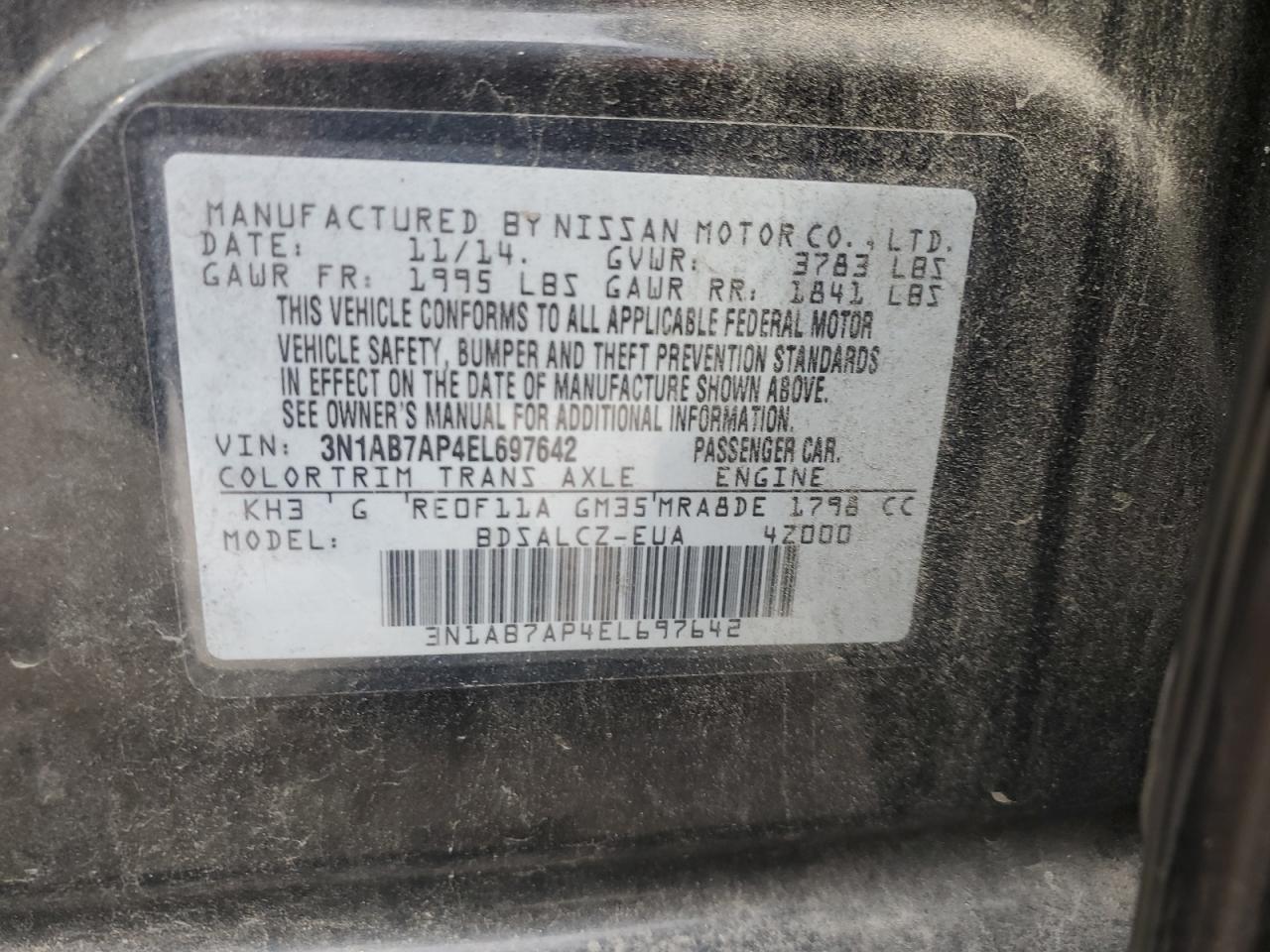 2014 Nissan Sentra - Image 12