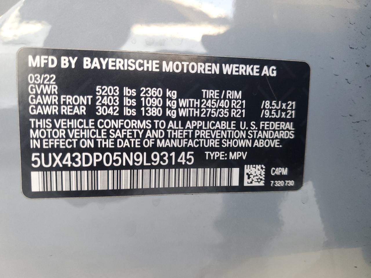 2022 BMW X3 - Image 14