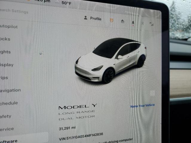 5YJYGAEE4MF142836 Tesla Model Y  9