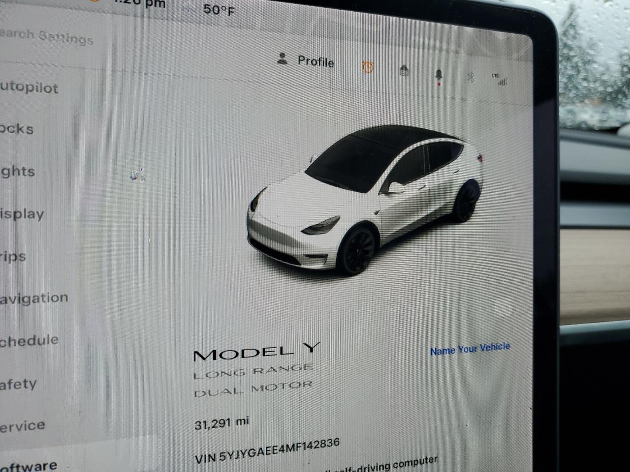 2021 Tesla Model Y VIN: 5YJYGAEE4MF142836 Lot: 78673404