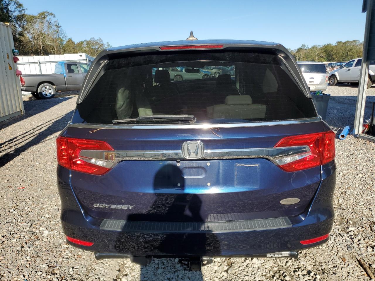 2019 Honda Odyssey Exl VIN: 5FNRL6H75KB104717 Lot: 80460394