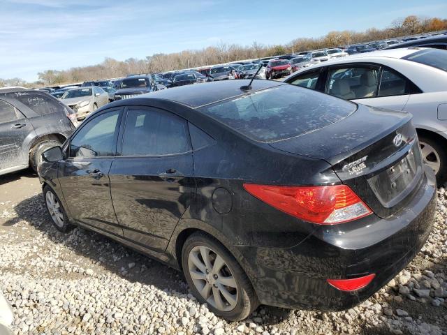 Sedans HYUNDAI ACCENT 2014 Czarny
