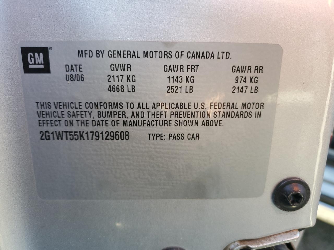 2007 Chevrolet Impala - Image 12