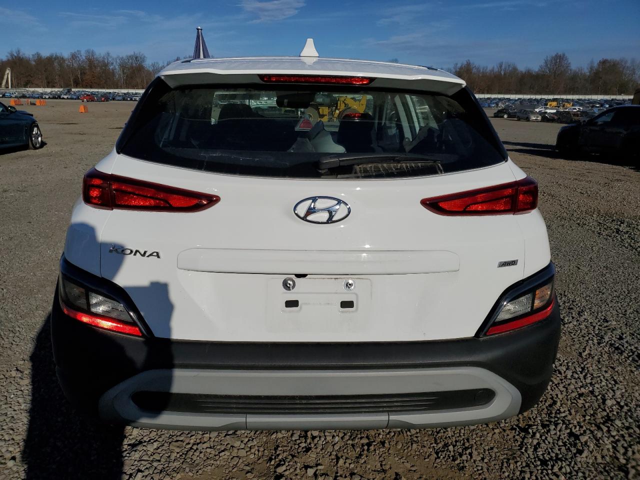 2022 Hyundai Kona Sel VIN: KM8K2CAB5NU927527 Lot: 81470044