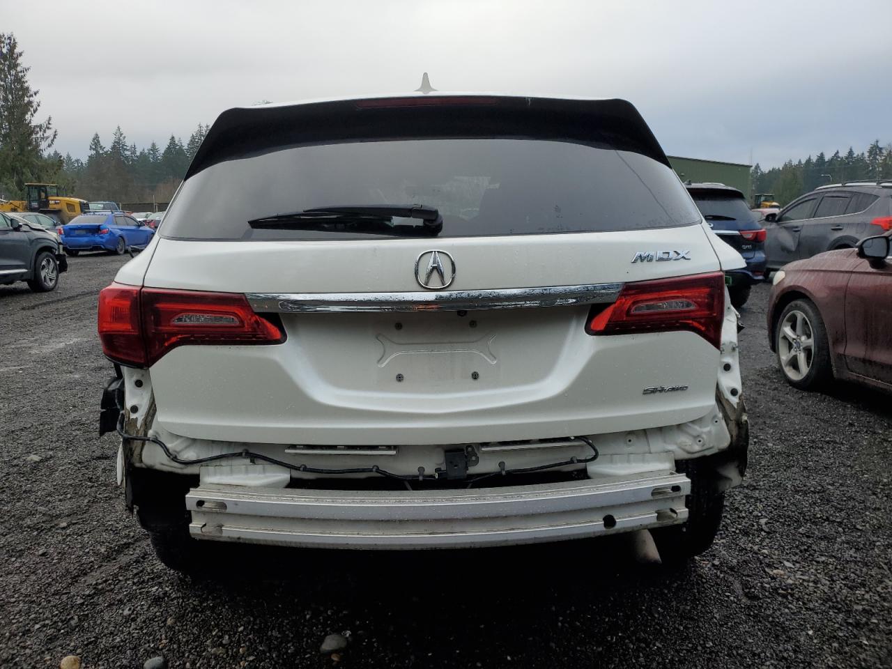 VIN 5FRYD4H69GB038599 2016 ACURA MDX no.6