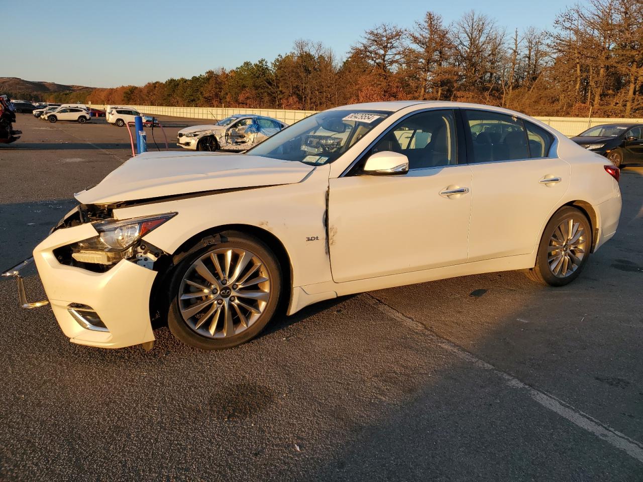 2020 Infiniti Q50 Pure VIN: JN1EV7AR4LM251598 Lot: 80429554