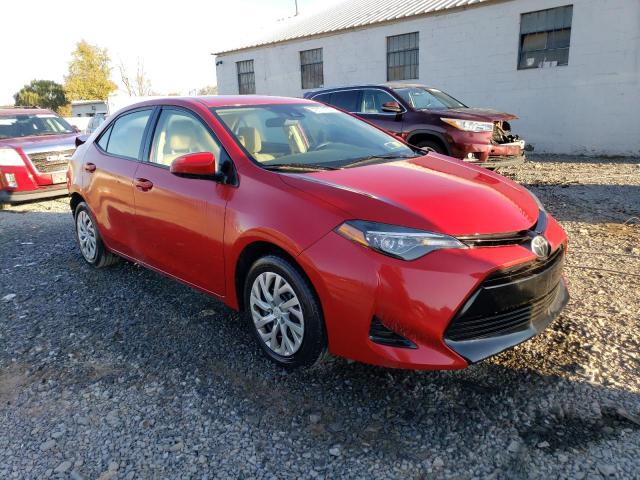  TOYOTA COROLLA 2017 Red