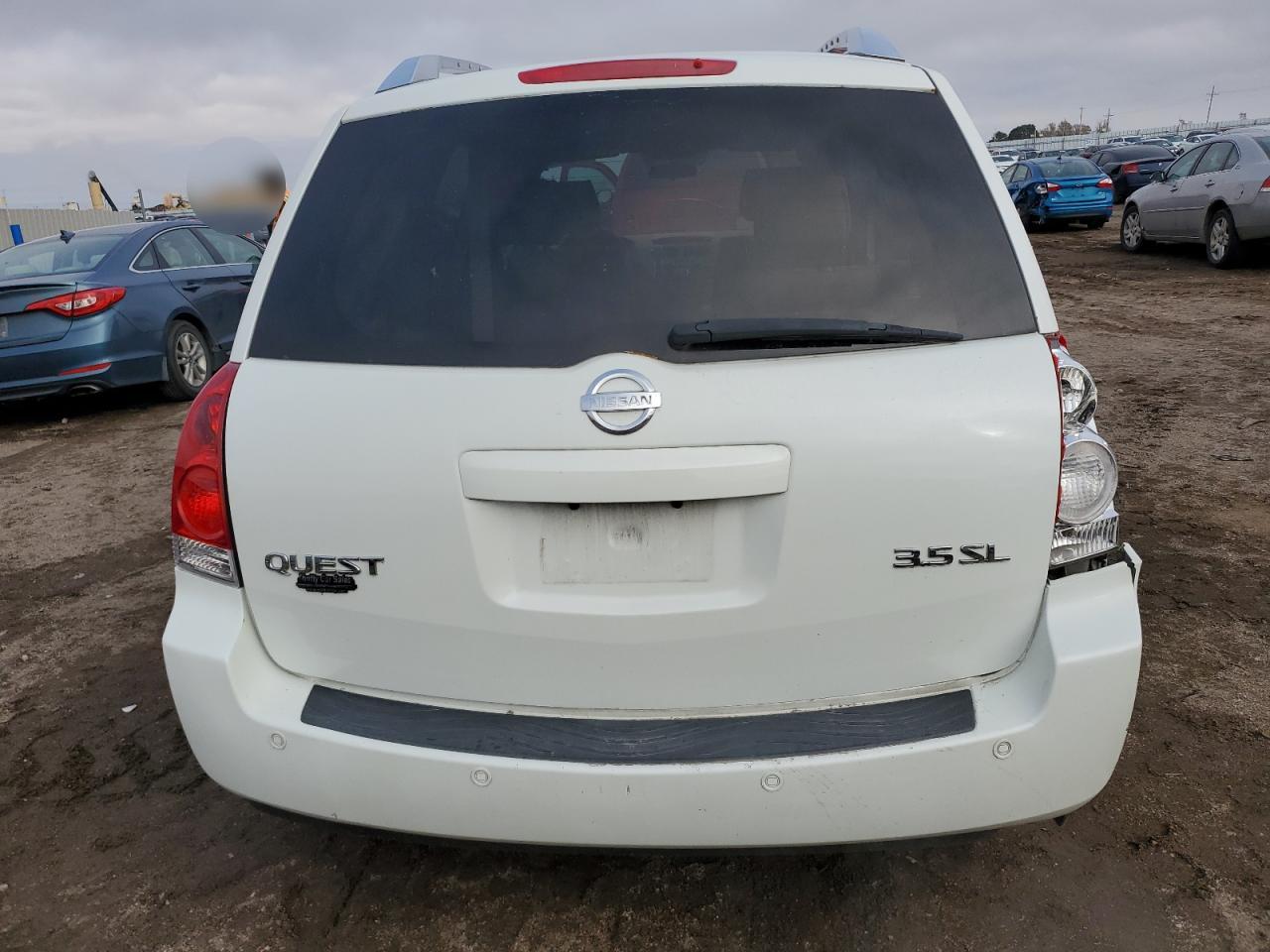 2007 Nissan Quest S VIN: 5N1BV28U17N112019 Lot: 79575654