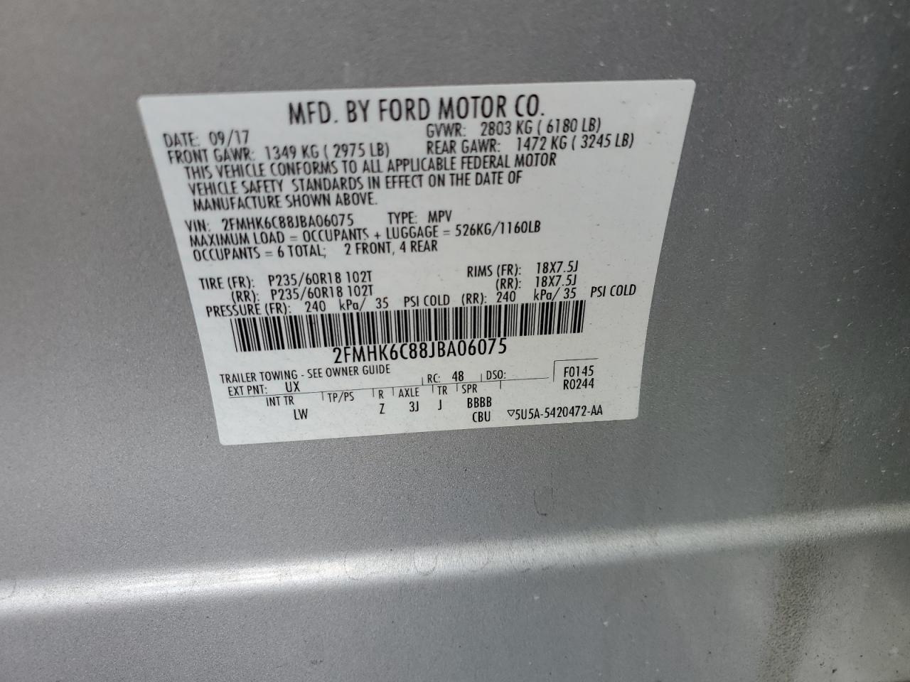 2018 Ford Flex - Image 13