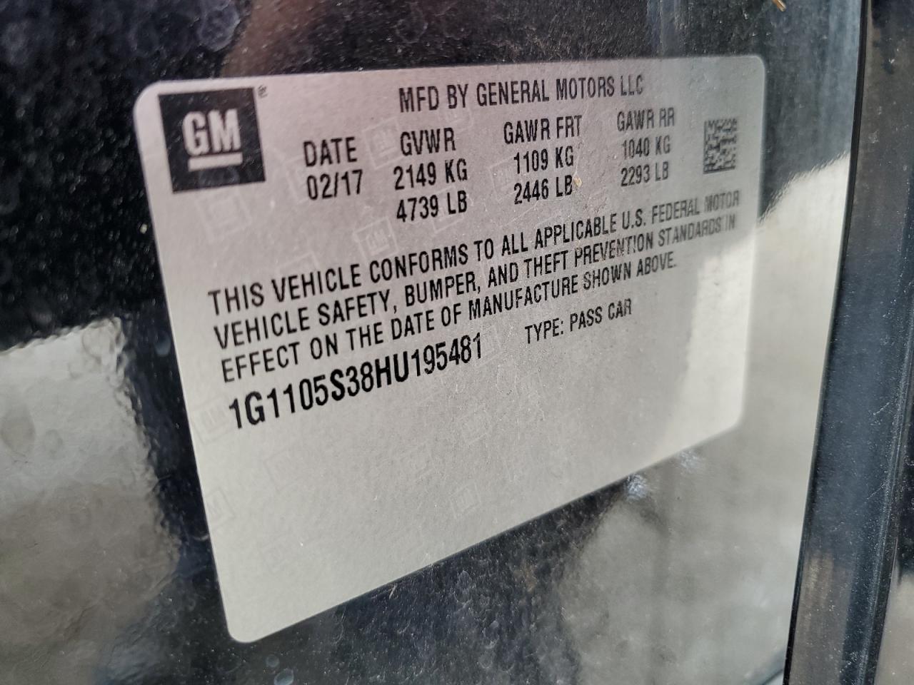 2017 Chevrolet Impala - Image 14