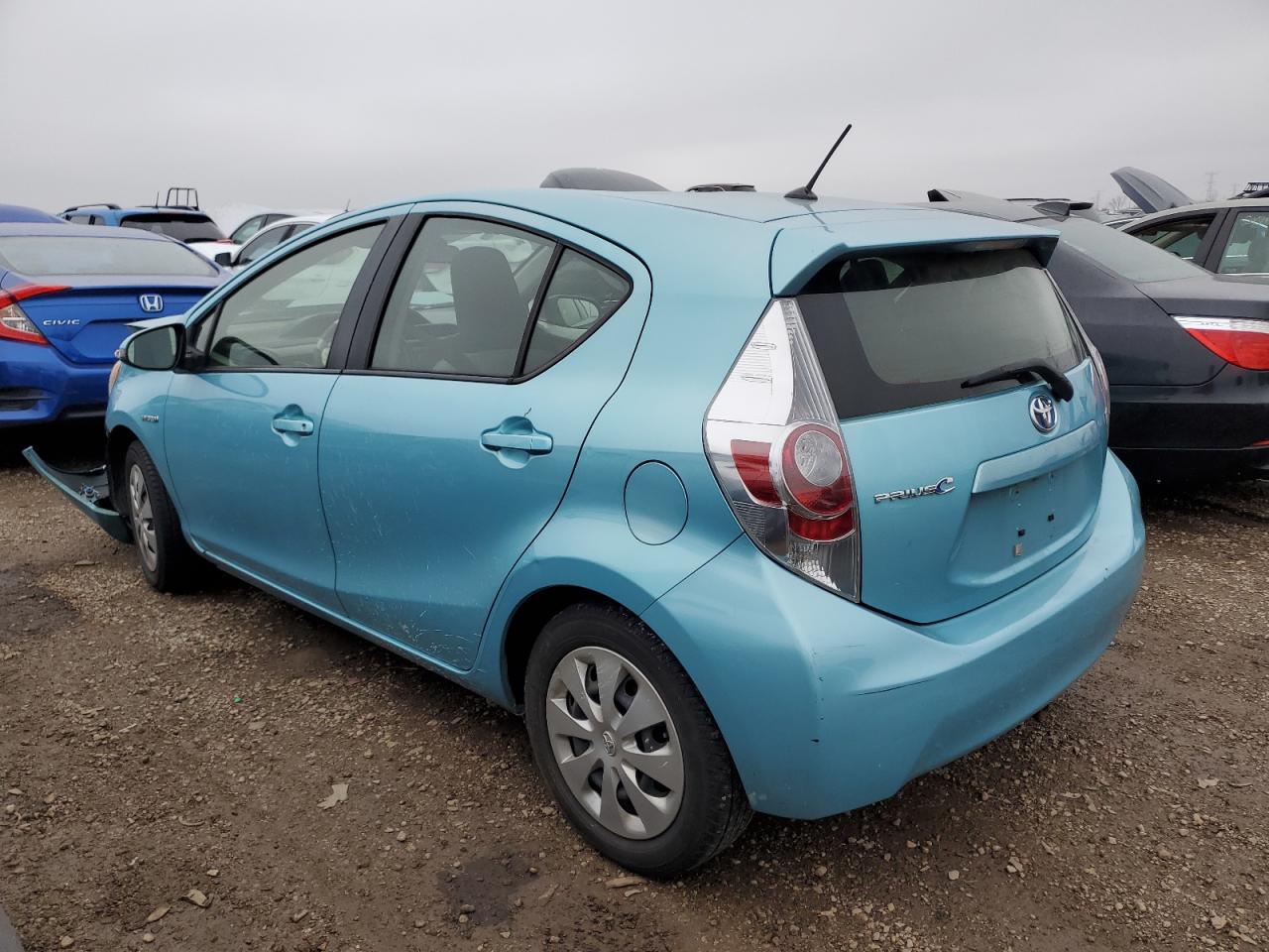 VIN JTDKDTB36E1085529 2014 TOYOTA PRIUS no.2