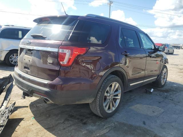  FORD EXPLORER 2018 Burgundy