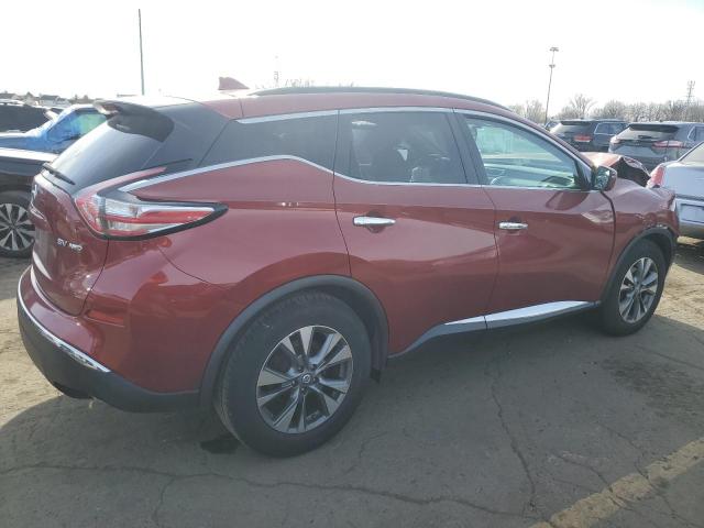  NISSAN MURANO 2017 Красный