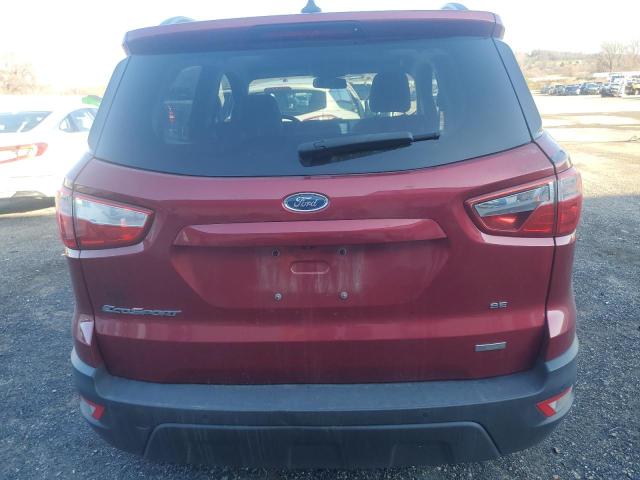  FORD ECOSPORT 2018 Red