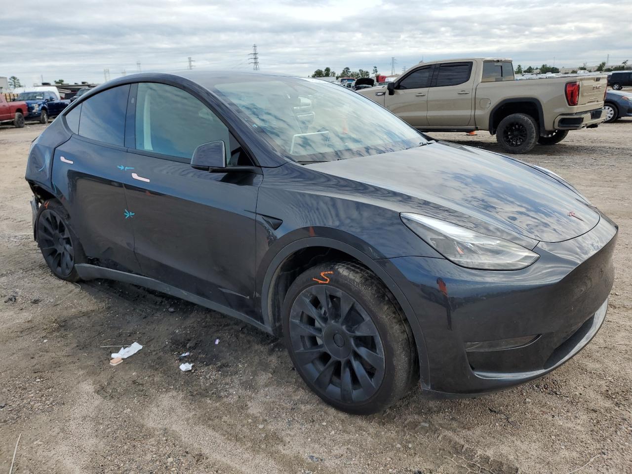 VIN 7SAYGDED7RF044760 2024 TESLA MODEL Y no.4