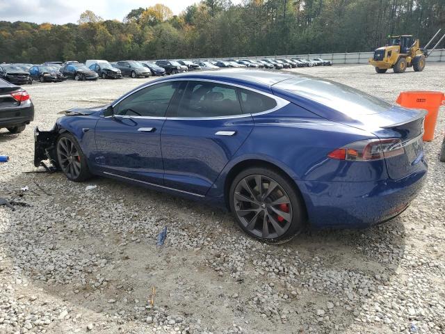  TESLA MODEL S 2021 Granatowy