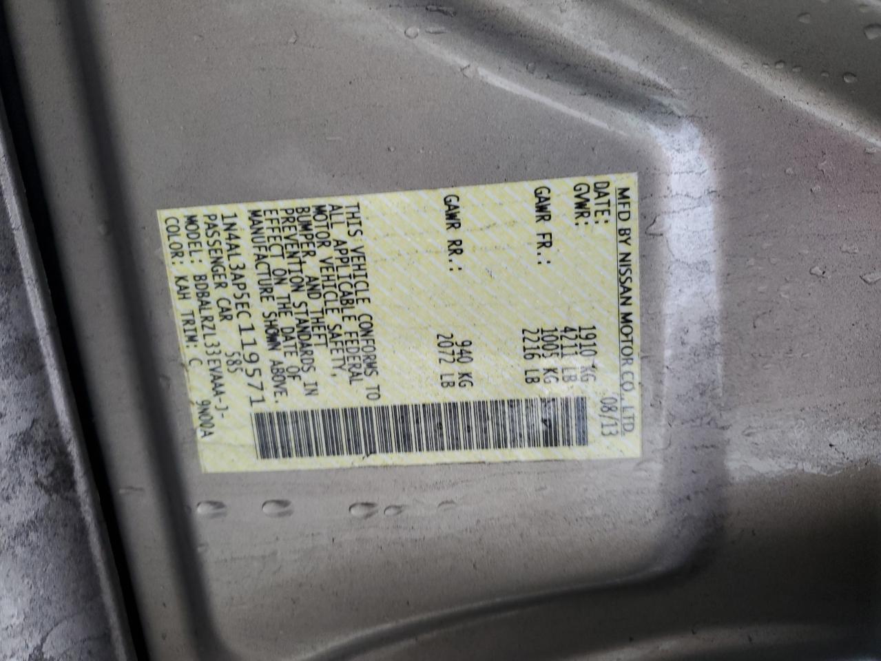 2014 Nissan Altima - Image 12