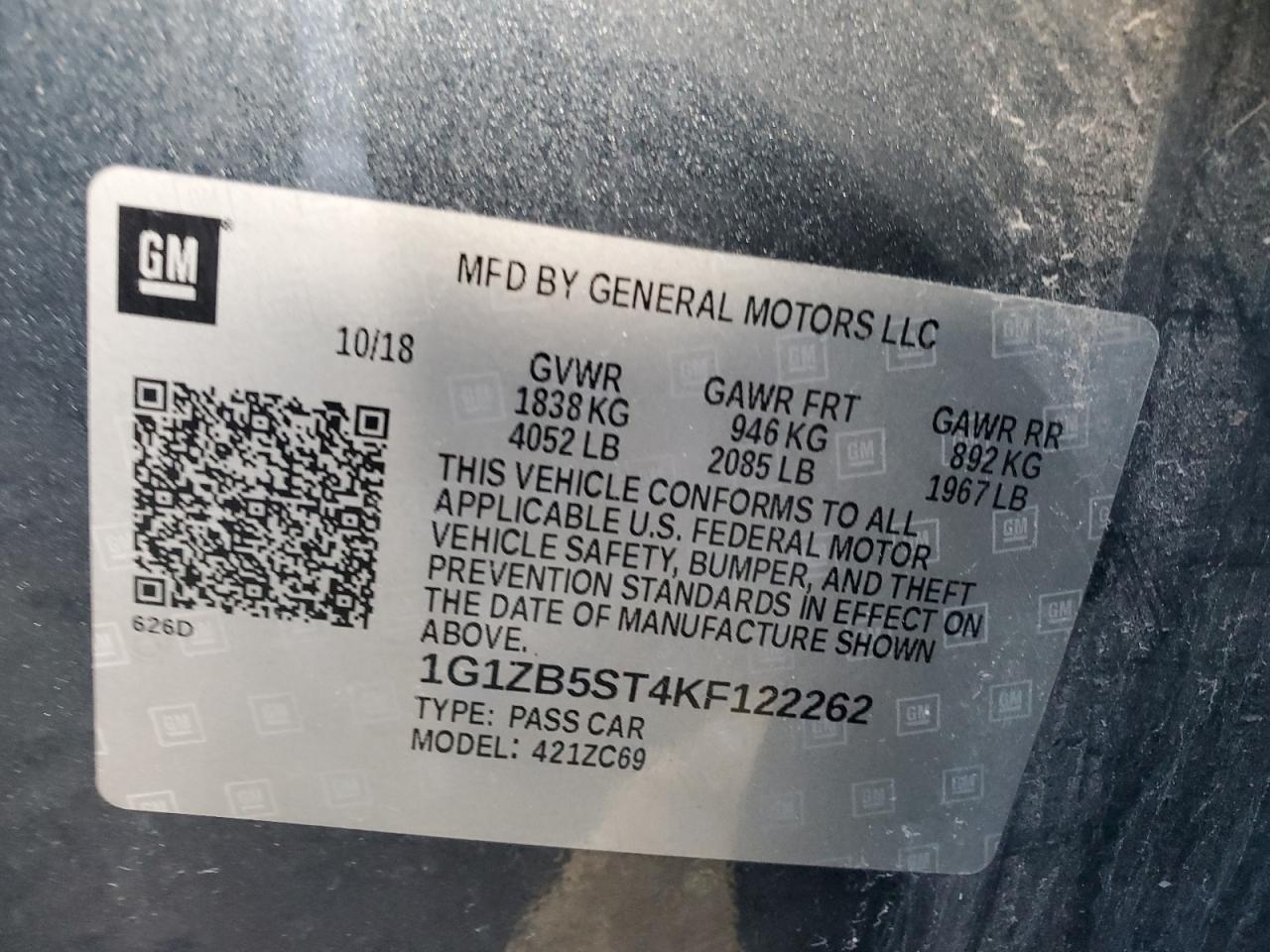 2019 Chevrolet Malibu - Image 12