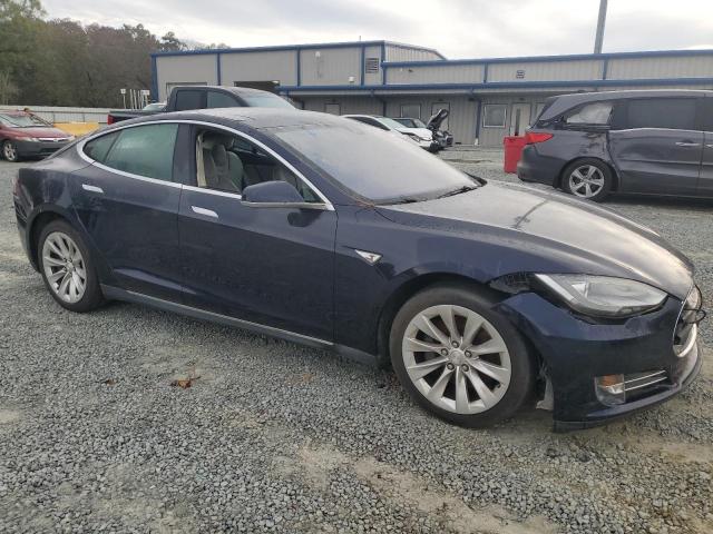 Хэтчбеки TESLA MODEL S 2014 Синий