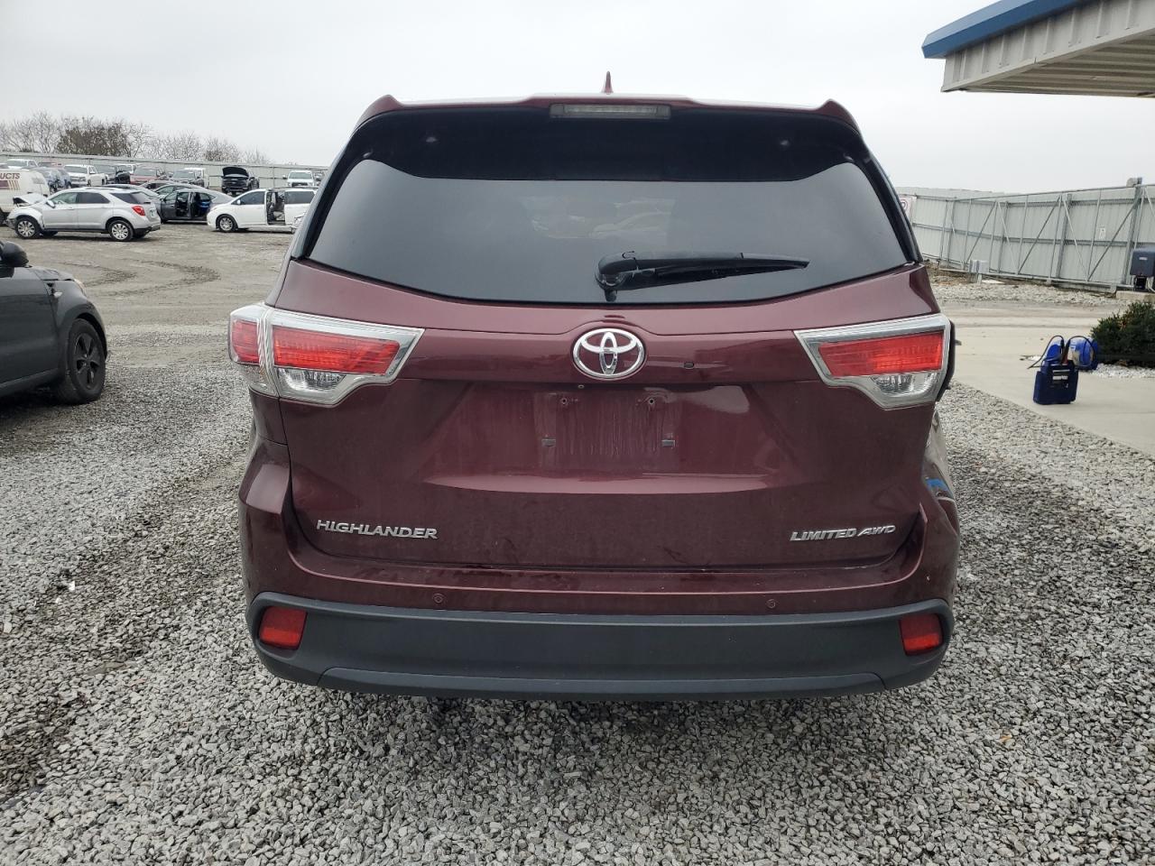 VIN 5TDDKRFHXGS252195 2016 TOYOTA HIGHLANDER no.6