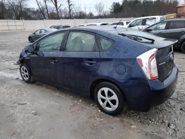  TOYOTA PRIUS 2015 Granatowy