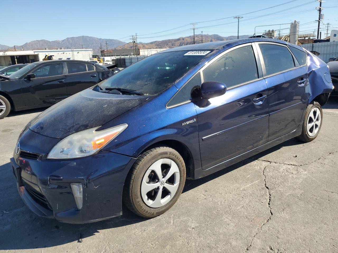 VIN JTDKN3DUXD1638782 2013 TOYOTA PRIUS no.1