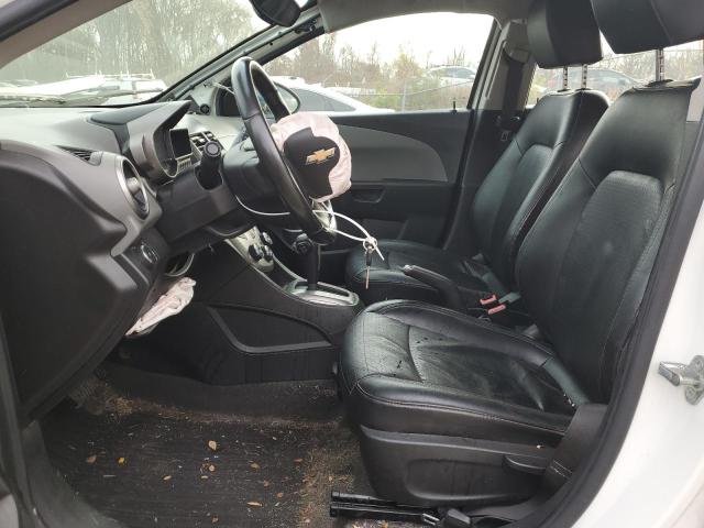 Hatchbacks CHEVROLET SONIC 2013 White