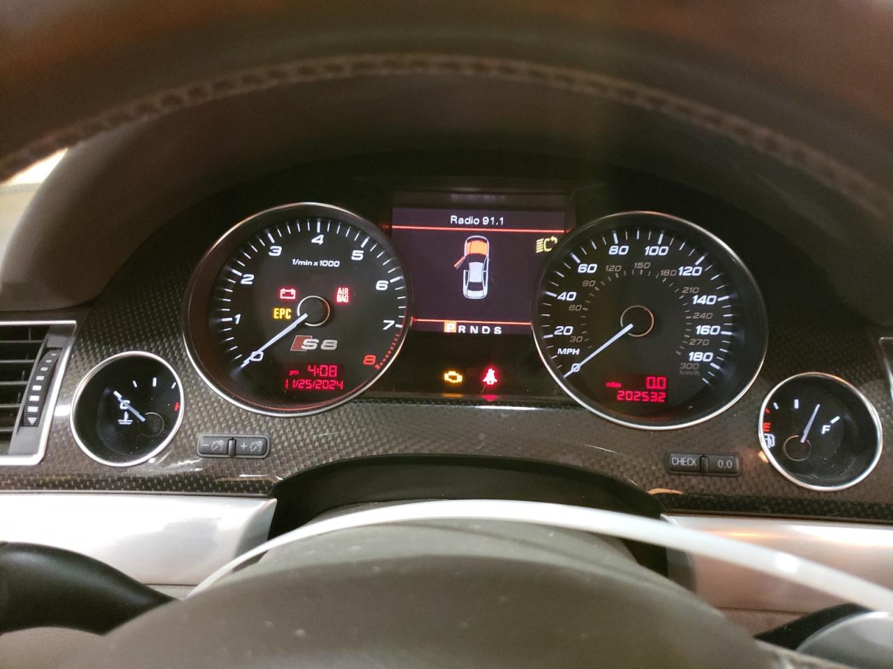 2008 Audi S8 Quattro VIN: WAUPN94E48N014604 Lot: 82362434