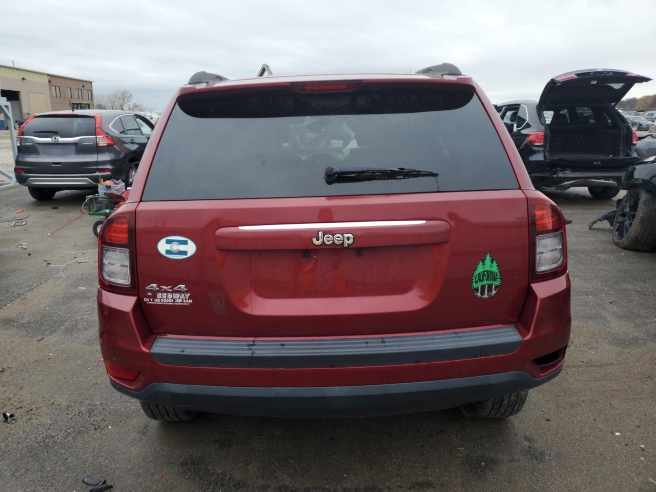 2014 Jeep Compass Sport VIN: 1C4NJDBBXED808803 Lot: 80266225