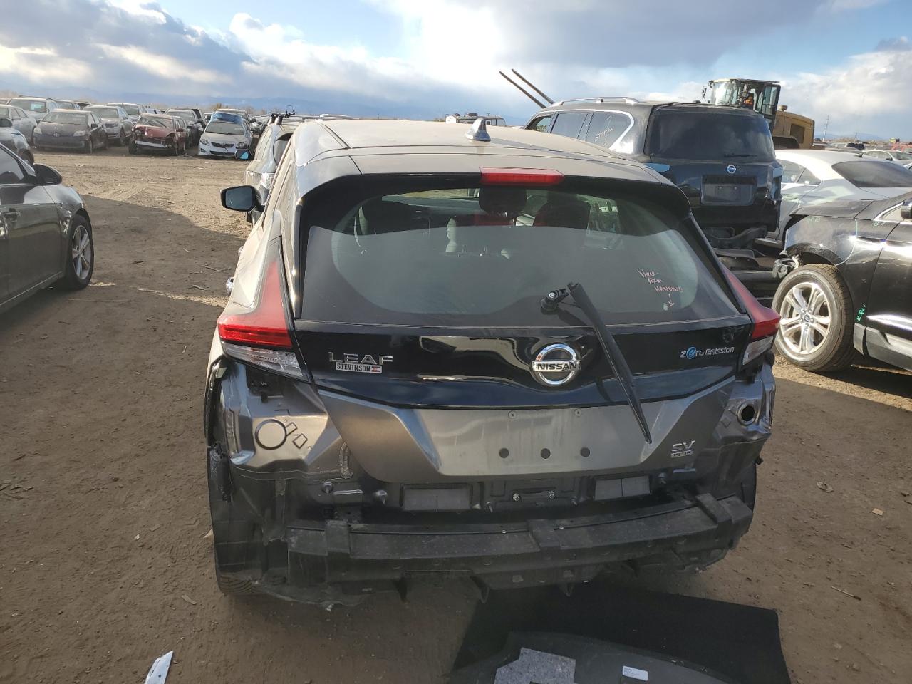 VIN 1N4BZ1CV9MC554840 2021 NISSAN LEAF no.6