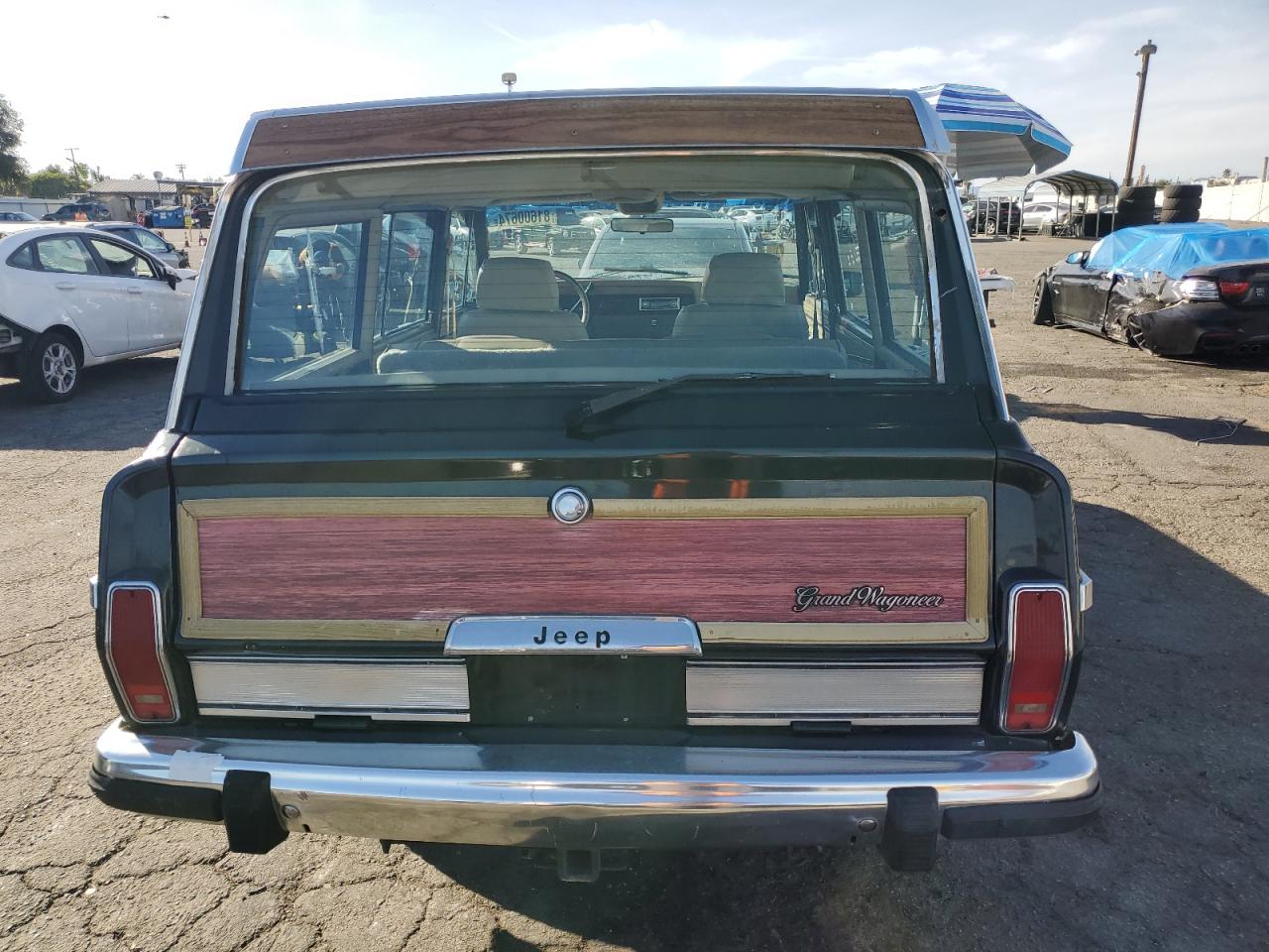 1991 Jeep Grand Wagoneer VIN: 1J4GS5873MP801021 Lot: 81600674