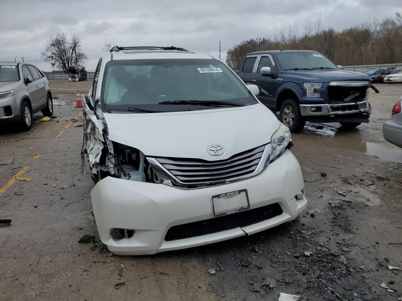 2015 Toyota Sienna Xle VIN: 5TDYK3DC6FS532037 Lot: 80109914