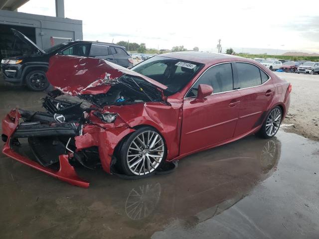  LEXUS IS 2015 Burgundy