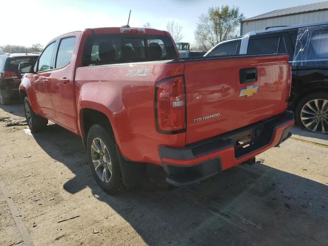  CHEVROLET COLORADO 2016 Червоний